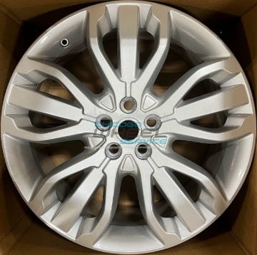 Picture of 21x9.5 Land Rover Range Rover Sport Painted Silver Wheel Rim LR044850