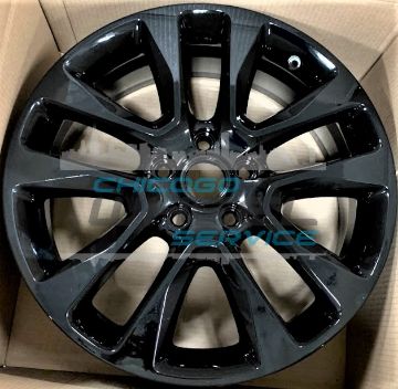 Picture of 20x8 Jeep Grand Cherokee Black Replica Wheel Rim 5XL06DX8AA