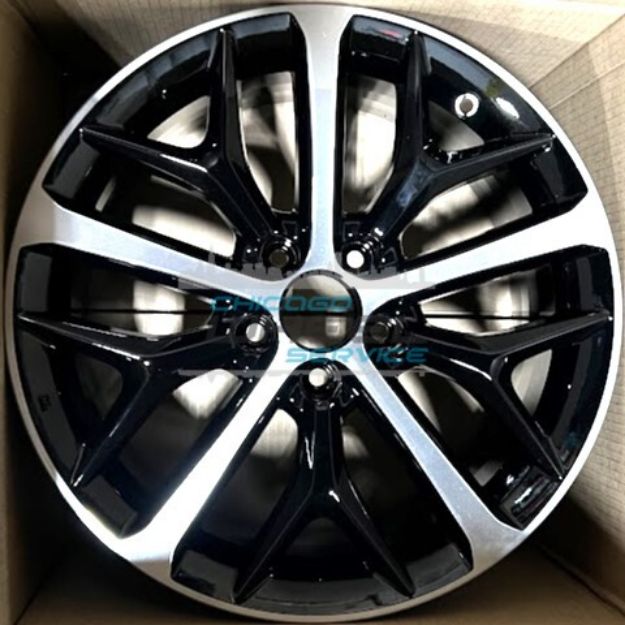 Picture of 18x8 Honda Civic Machined Black Replica Wheel Rim 42700TGGAB2