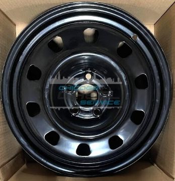 Picture of 17x7 Dodge Dart 2013 2014 2015 2016 Black Steel Wheel 05270002AA