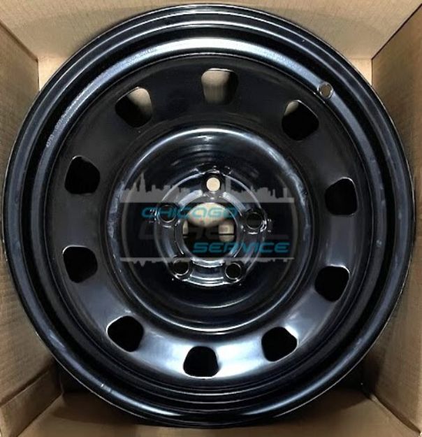 Picture of 17x7 Dodge Dart 2013 2014 2015 2016 Black Steel Wheel 05270002AA