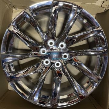 Picture of 22x9 Cadillac Escalade 2021 2022 2023 2024 Chrome Replica Wheel Rim 84453003, 846539981