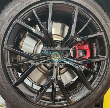 Picture of 19x9 BMW 530e, 530i, 540i, M550i Painted Black Rear Wheel Rim 36118747406
