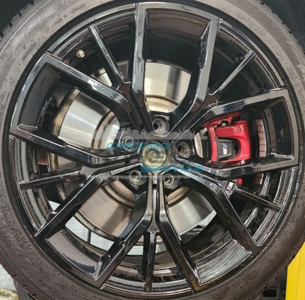 Picture of 19x9 BMW 530e, 530i, 540i, M550i Painted Black Rear Wheel Rim 36118747406