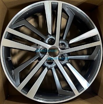 Picture of 20x8 Audi Q5 2018 2019 2020 Machined Charcoal Wheel Rim 80A601025F