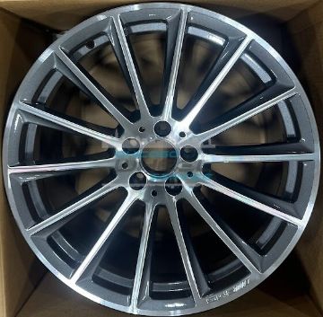 Picture of 20x10 Mercedes S500, S580 Machined Charcoal Wheel Rim 22340116007X21