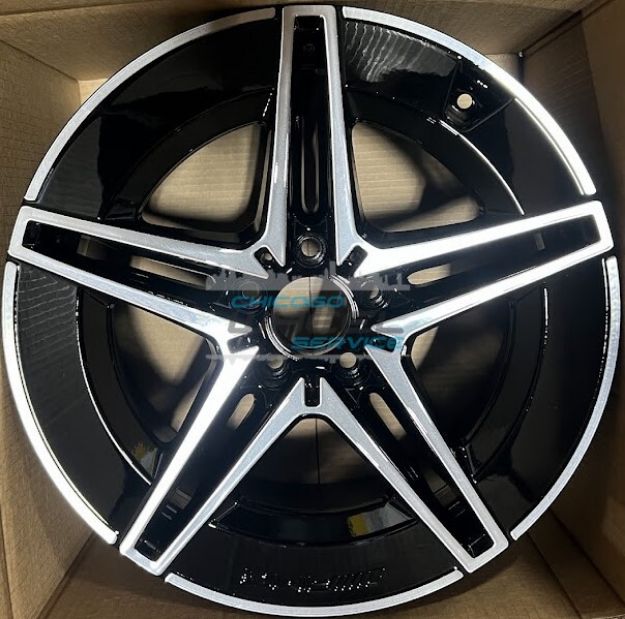 Picture of 18x8.5 Mercedes C300 2022-2023 Rear Wheel Rim 20640118007X23