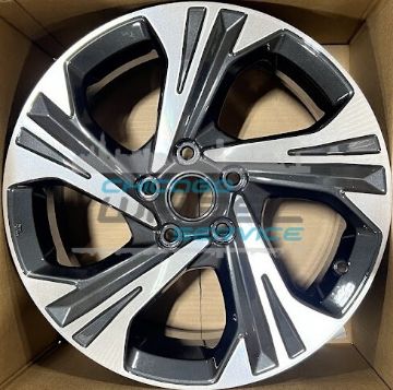 Picture of 17x7 Subaru Crosstrek 2024 Machined Charcoal Wheel Rim 28111FN160