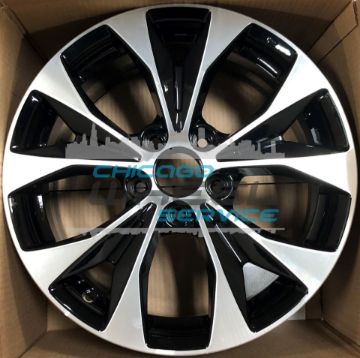 Picture of 17x7 Honda Civic 2012 2013 Machined Black Replica Wheel Rim 42700TR4A81