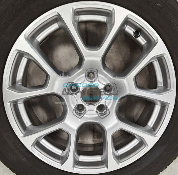 Picture of 18x7 Jeep Compass 2022 2023 2024 Gray Wheel Rim 6XK421D5AA, 68463589AA