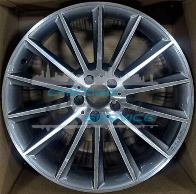 Picture of 20x8 Mercedes E450 2021-2022 Machined Charcoal Wheel Rim 21340122007X21