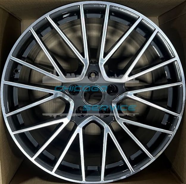 Picture of 21x9.5 Porsche Cayenne Front Wheel Rim 9Y0601025KOC6, 9Y0601025BFOC6
