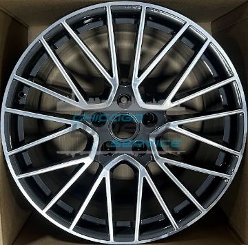 Picture of 21x11 Porsche Cayenne Rear Wheel Rim 9Y0601025LOC6, 9Y0601025BG, 9Y0601025BGOC6