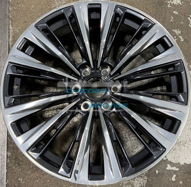 Picture of 22x9 Cadillac Escalade Polish Charcoal Wheel Rim 84638161