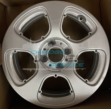 Picture of 15x6.5 Fiat 500e Silver Wheel Rim 68109927AB