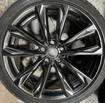 Picture of 19x8.5 Lexus IS300, IS350 Dark Hyper Black Wheel Rim