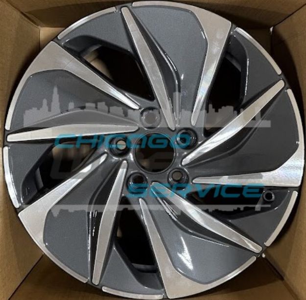 Picture of 17x7 Honda Insight Machined Gloss Charcoal Wheel Rim 42700TXMA92