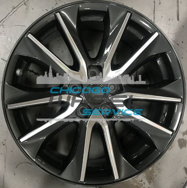 Picture of 18x7 Mazda CX-3 2016 2017 2018 Machined Dark Charcoal Replica Wheel Rim 9965277080