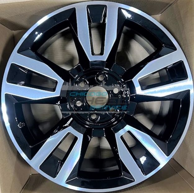 Picture of 22x9 Chevrolet Tahoe, Suburban 1500 2018 2019 2020 Black Wheel 84128123