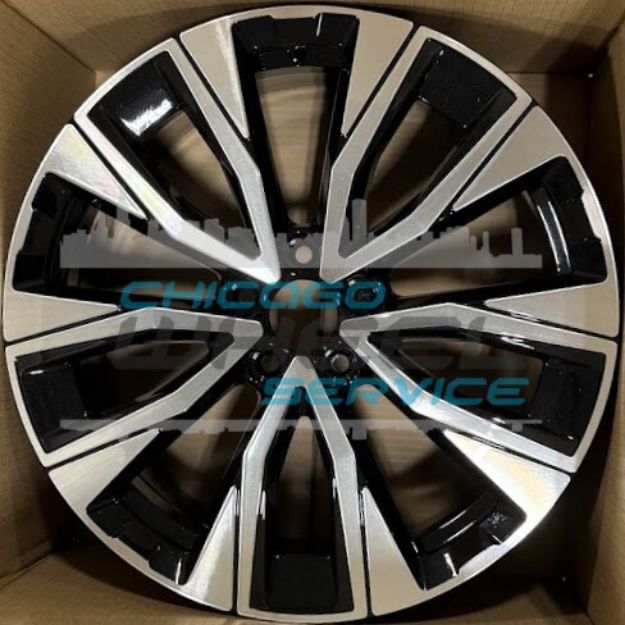 Picture of 19x7.5 Volvo XC60, V90XC Machined Black Wheel Rim 323585661