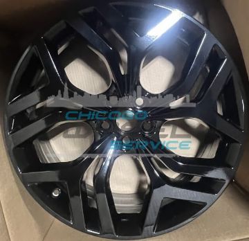 Picture of 20x8 Land Rover Range Rover Evoque 2020 2021 2022 Black Wheel Rim LR114528