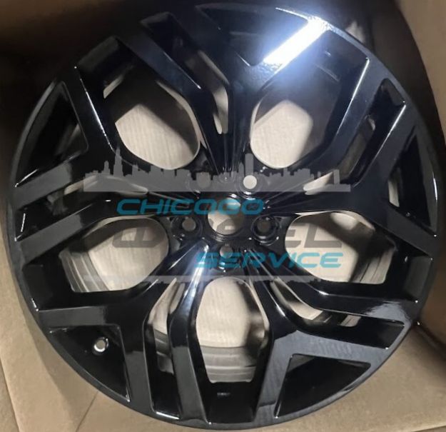 Picture of 20x8 Land Rover Range Rover Evoque 2020 2021 2022 Black Wheel Rim LR114528