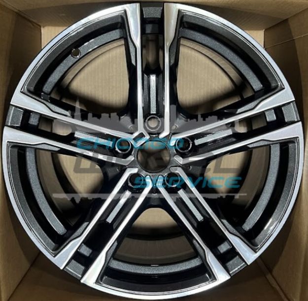 Picture of 18x8 BMW 228i, M235i Machined Dark Charocal Wheel Rim 36118092352