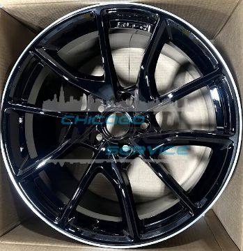Picture of 19x10 Chevrolet Corvette Z06 Black and Machined Lip 23251387