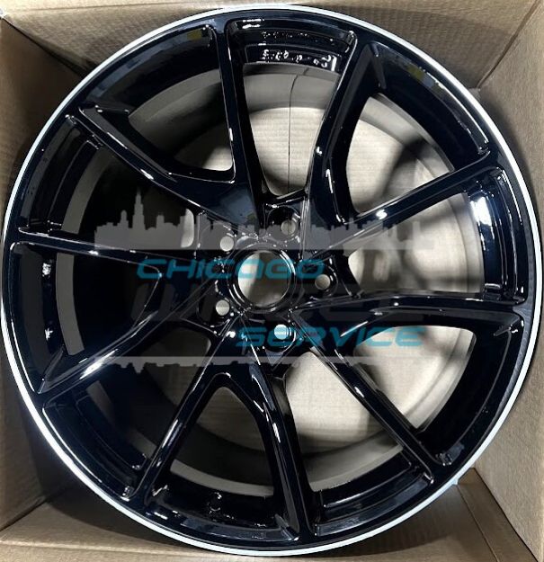 Picture of 19x10 Chevrolet Corvette Z06 Black and Machined Lip 23251387